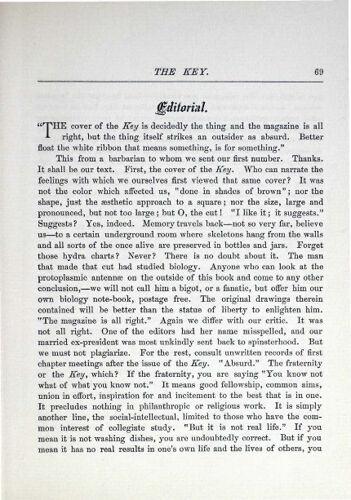 General Editorial, March 1887 (image)